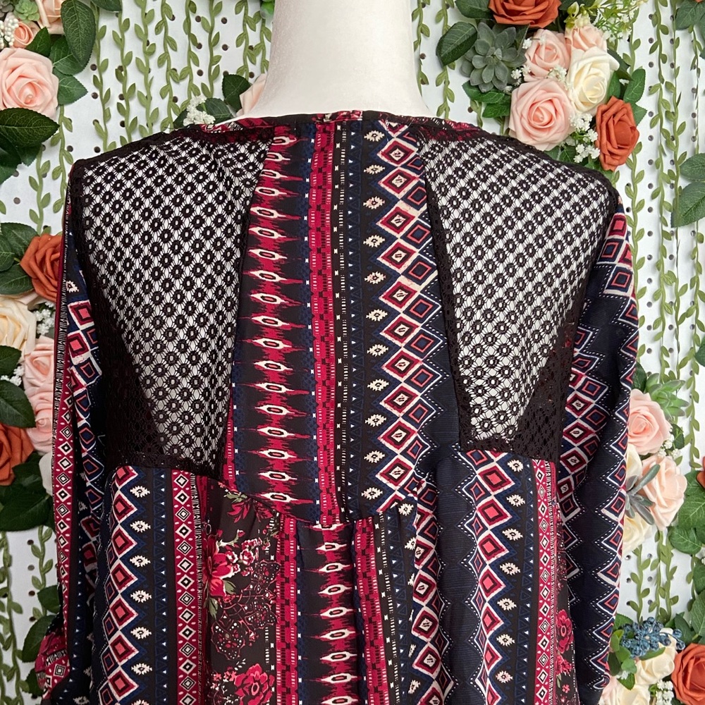 Rewind Pattern Blouse - image 4